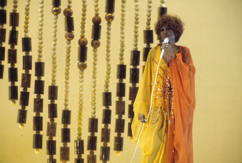 艾瑞莎·富兰克林在1976年全美音乐盛典的裙子