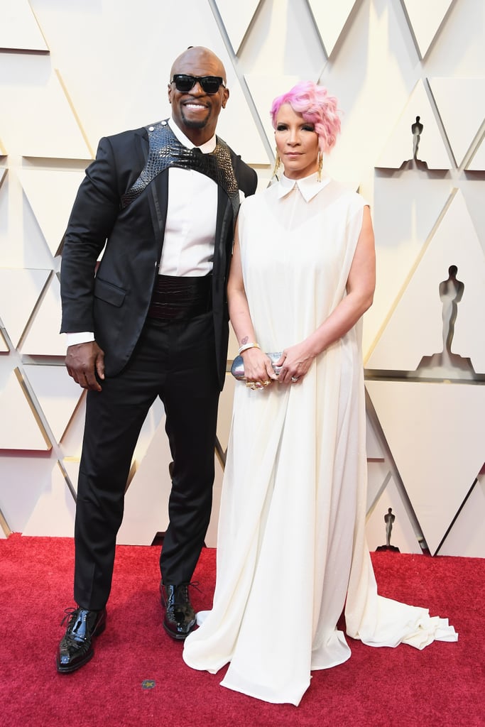 Terry Crews and Rebecca King-Crew at the 2019 Oscars