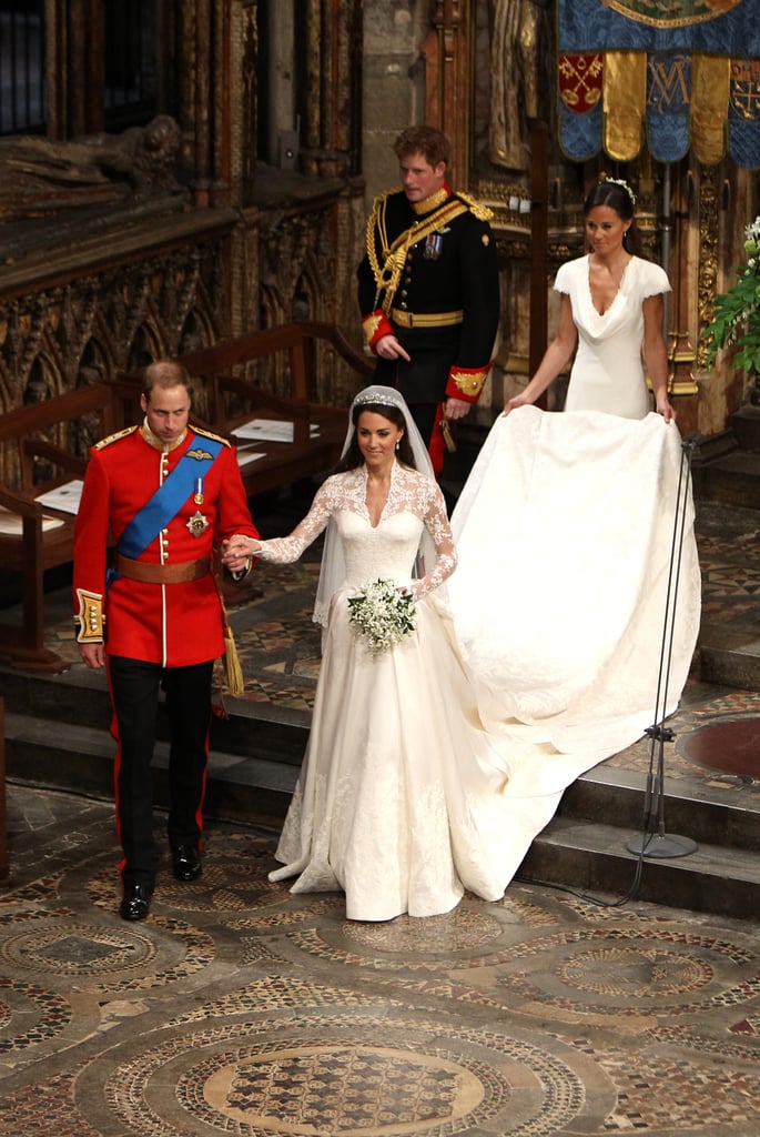 The Royal Family at Prince William and Kate Middleton's Wedding