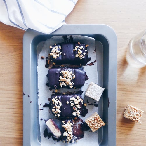 Raw Chocolate Coated Protein Bars POPSUGAR Fitness Australia