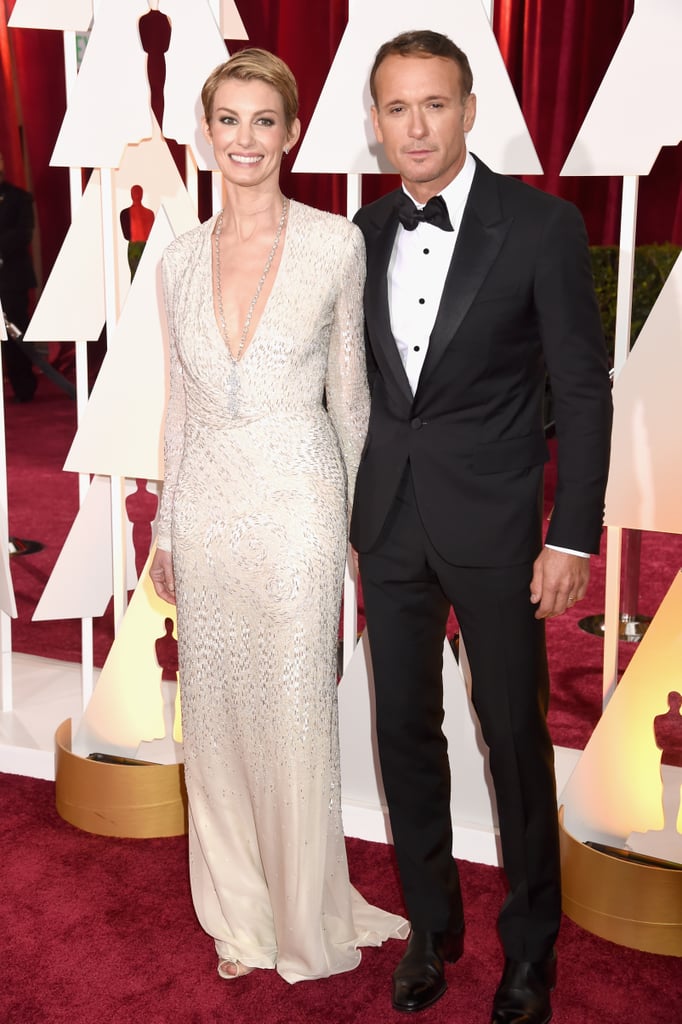 Faith Hill and Tim McGraw at the Oscars 2015