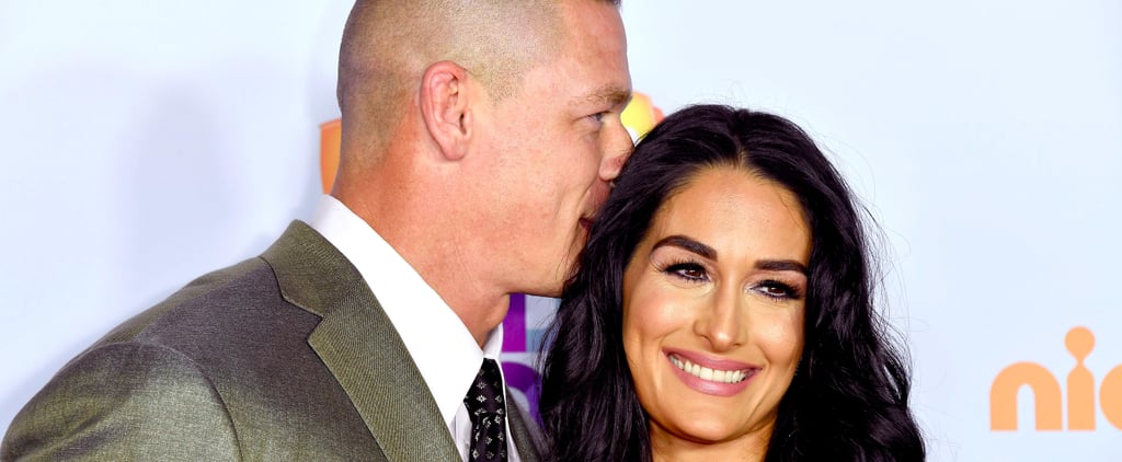 John Cena and Nikki Bella at 2017 Kids' Choice Awards
