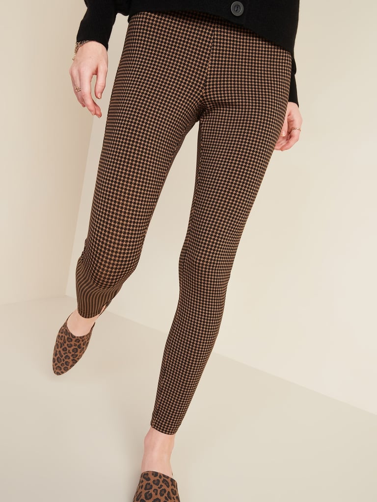 Old Navy High-Waisted Stevie Printed Ponte-Knit Pants