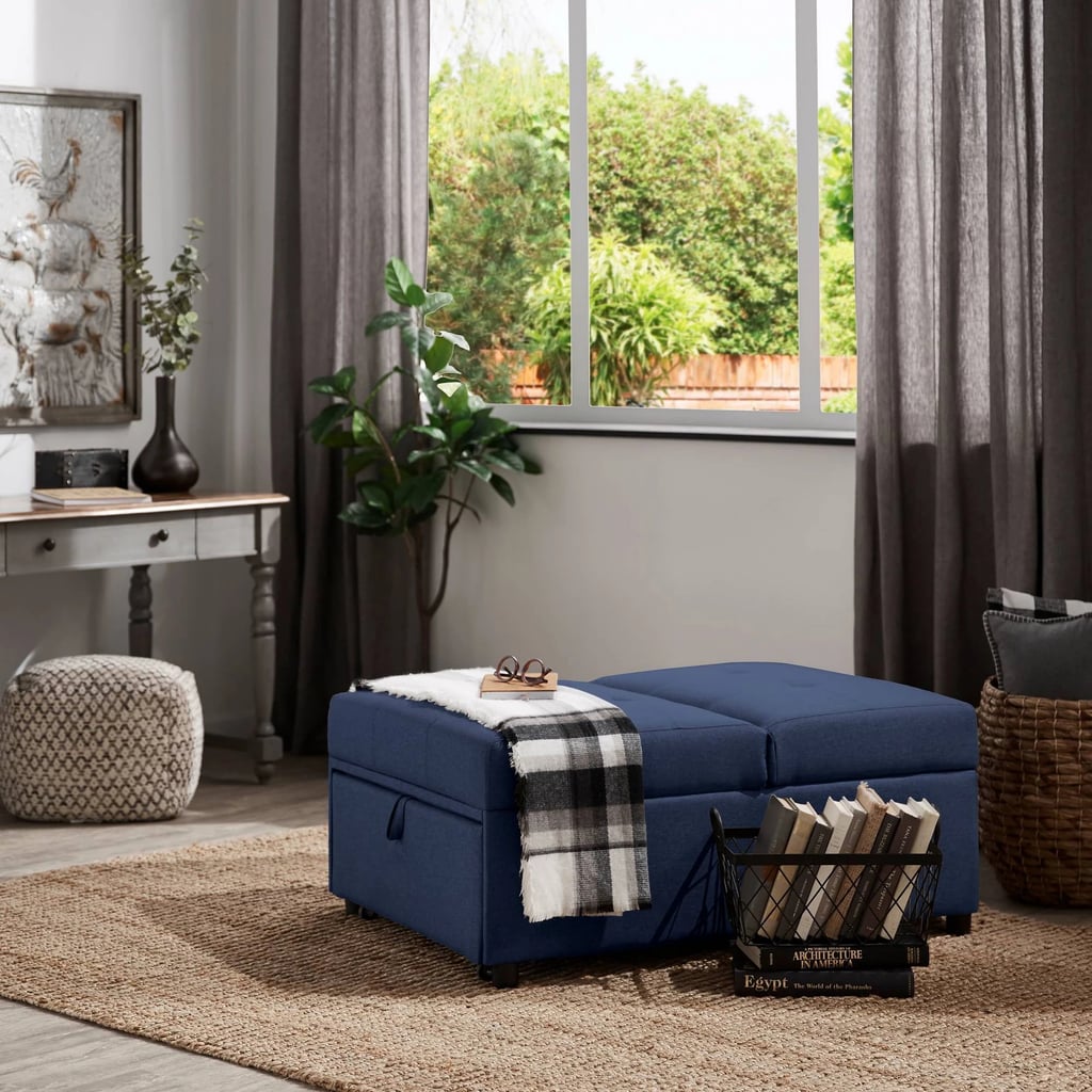 Inspire Q Hadara Convertible Ottoman Sleeper Lounge