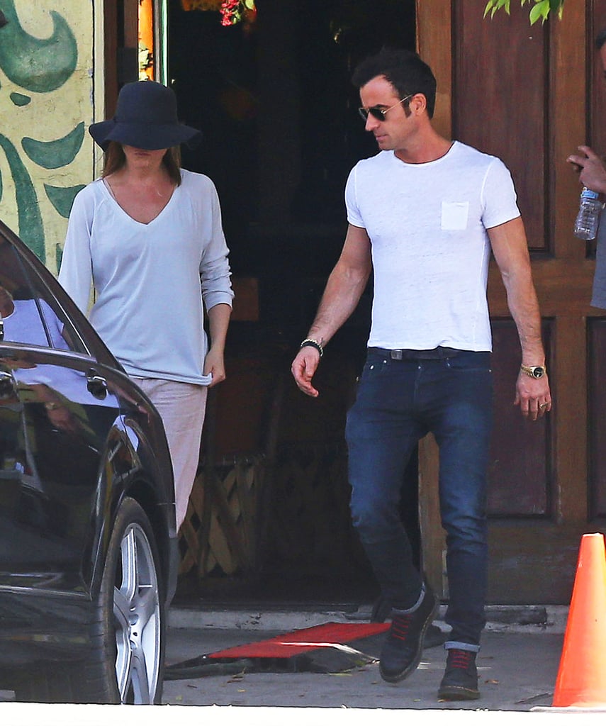 Jennifer Aniston and Justin Theroux in LA | April 2014