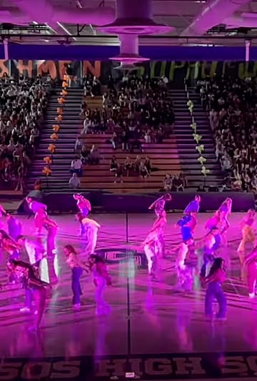 Los Osos High School Barbie Dance the Night Routine