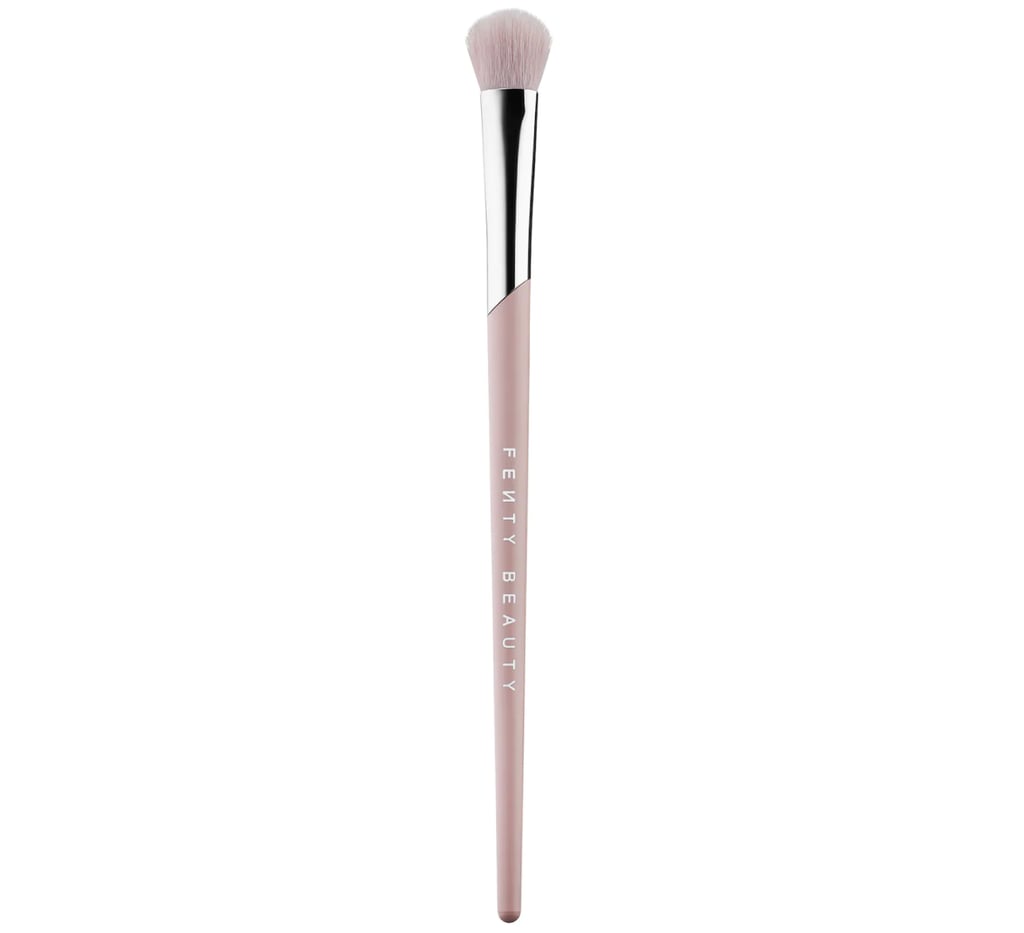 Best Powder Eyeshadow Brush: Fenty Beauty Plush Eyeshadow Brush 240