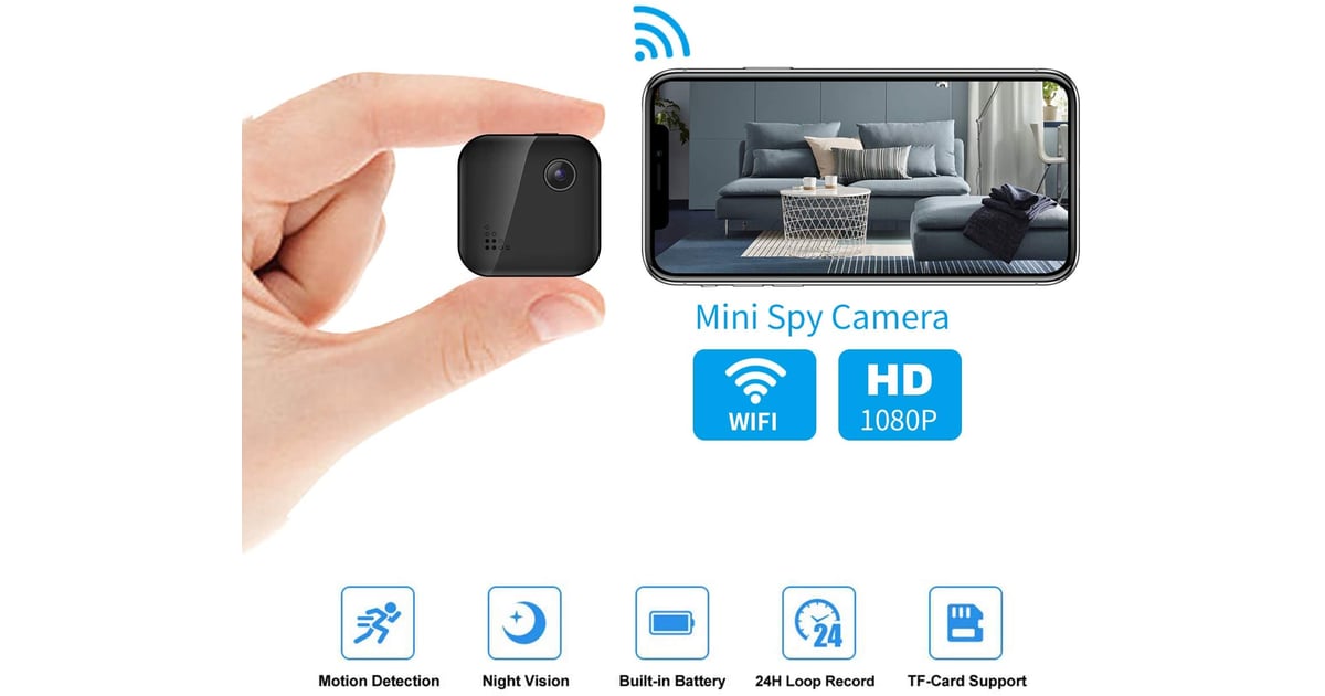 Mini Spy Hidden Camera The Best New Gadgets of 2020 POPSUGAR Tech