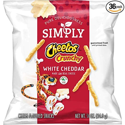 Simply Cheetos Crunchy White Cheddar