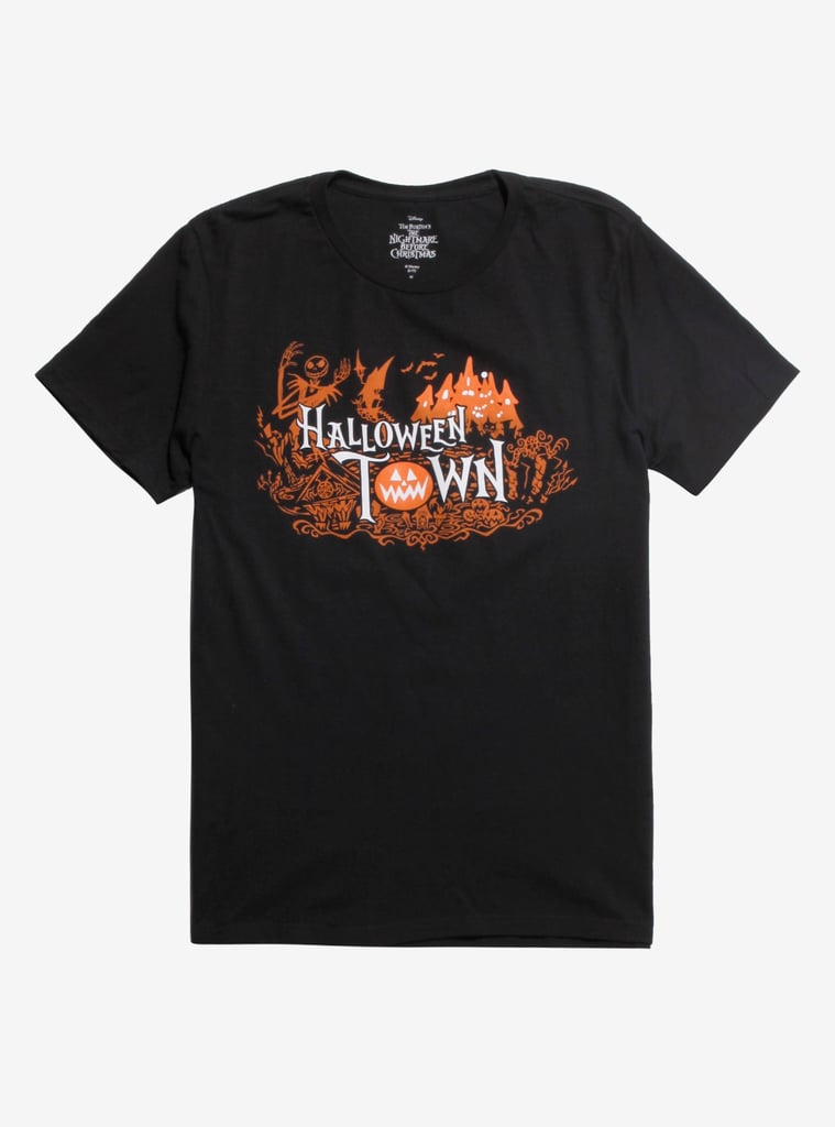 The Nightmare Before Christmas Halloween Town Title T-Shirt