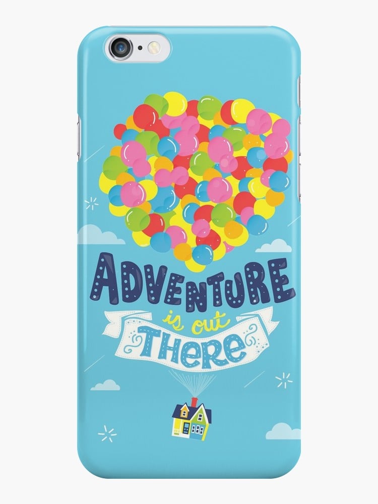 "Adventure is out there" iPhone Case