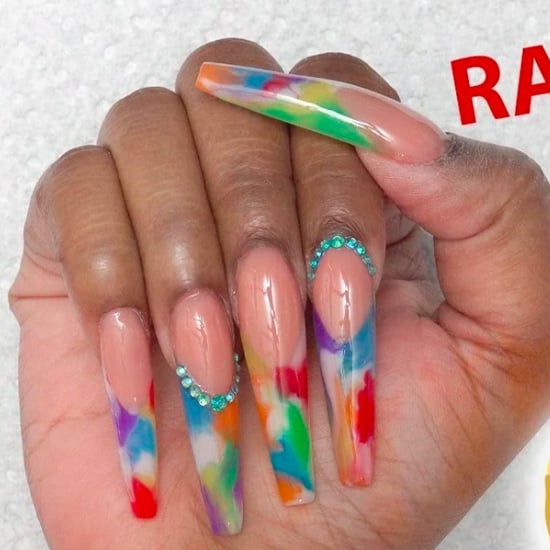 Husband Raps DIY Gel Nail Tutorial Video