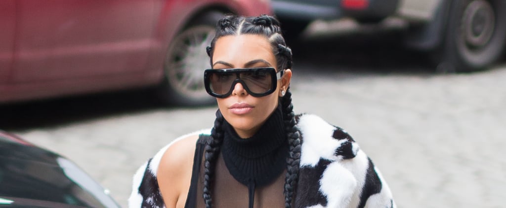 Kim Kardashian With Blonde Hair | Winter 2016
