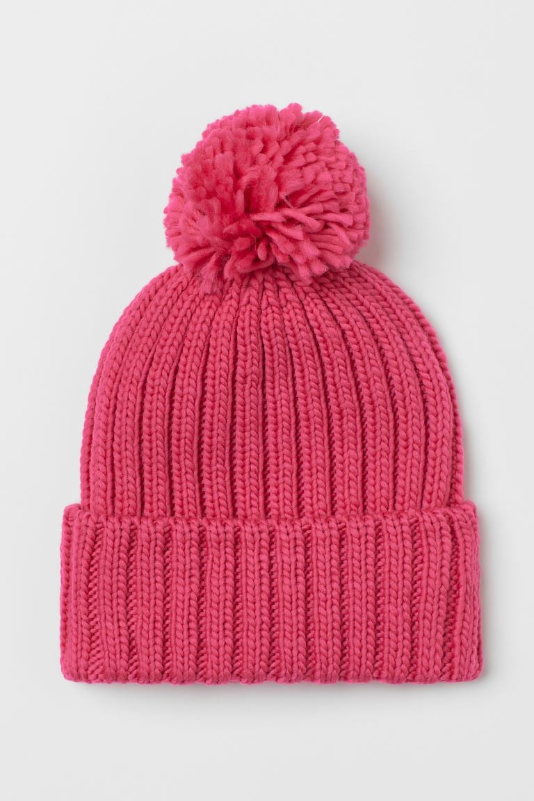 A Beanie: H&M Rib-Knit Hat