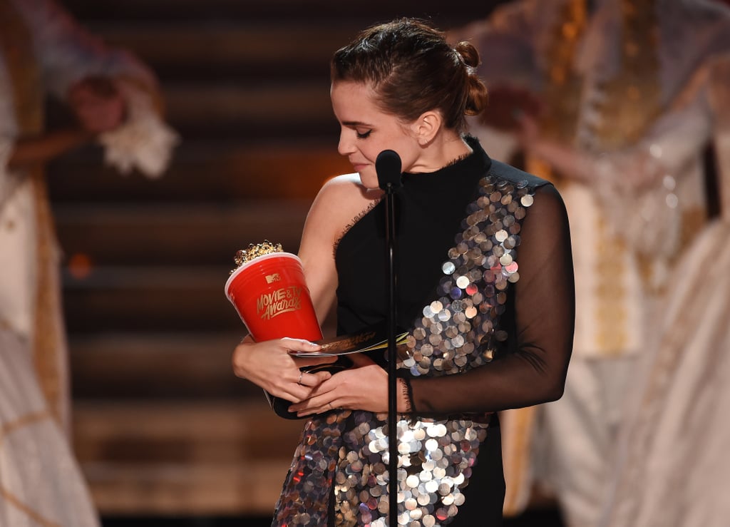 Emma Watson Beauty at the MTV Movie Awards 2017