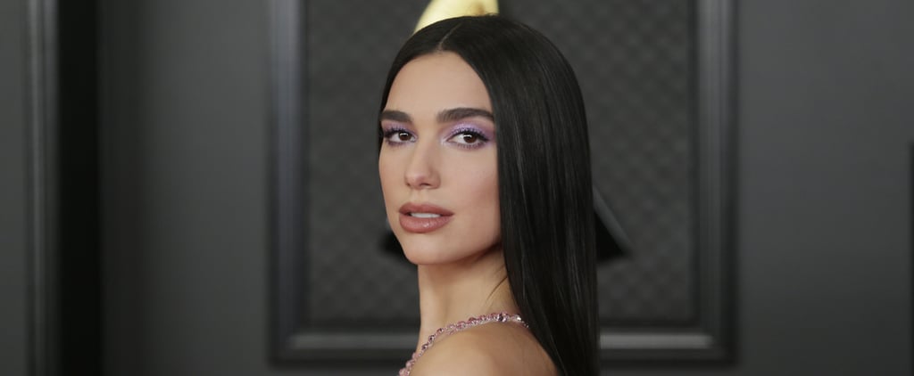 Dua Lipa's Figure-Hugging Vacation Dress Looks Like It Was Painted Onto Her Body