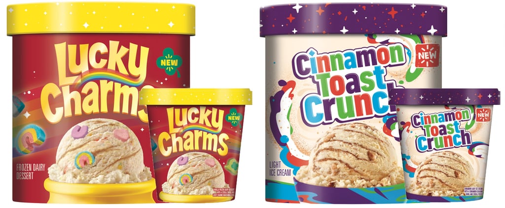 These Lucky Charms and Cinnamon Toast Crunch Ice Creams Look Magically Delicious