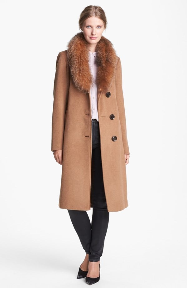 Ellen Tracy Belted Long Coat