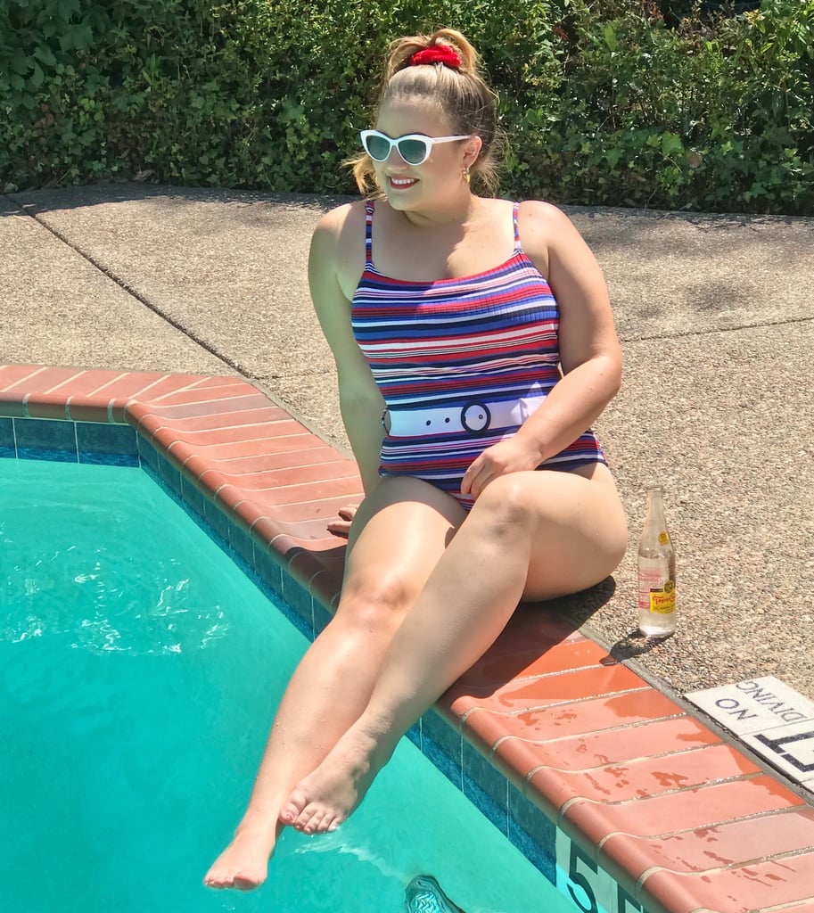 Solid & Striped Belted One-Piece Swimsuit | Editor Review