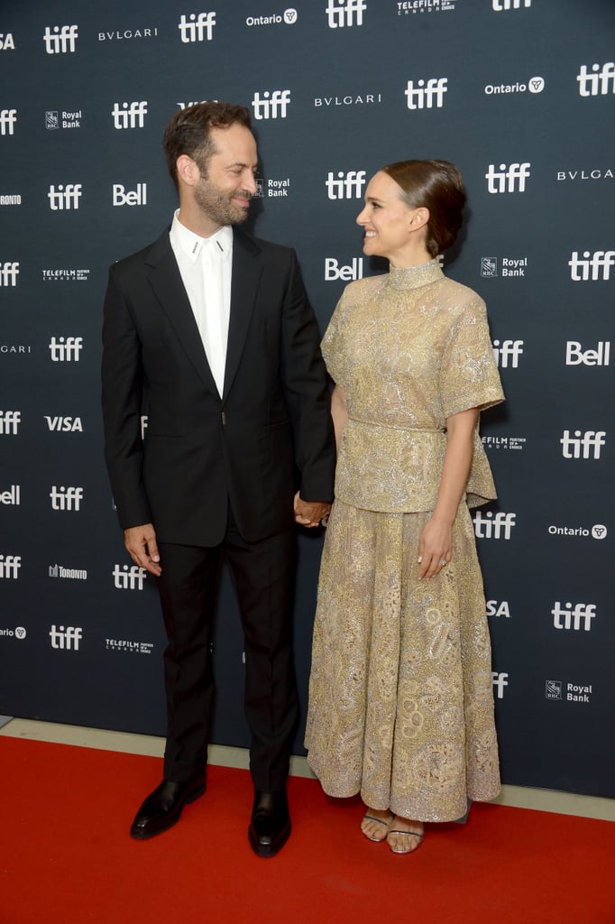 Benjamin Millepied and Natalie Portman at the 2022 Toronto International Film Festival