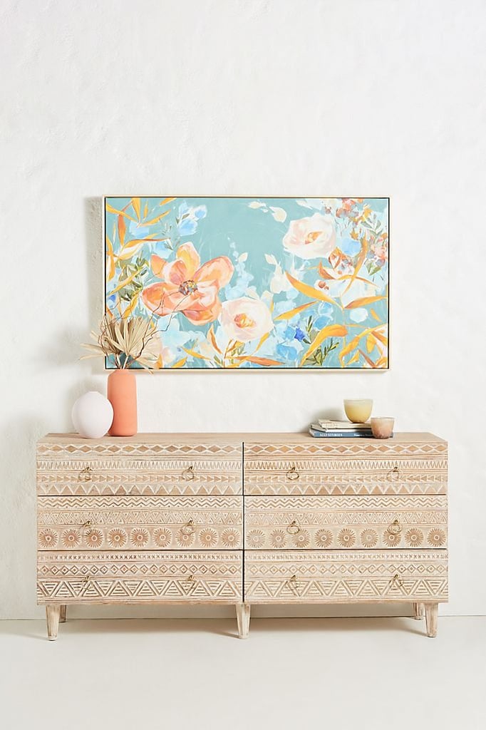 Hand-carved Delhi Six-Drawer Dresser