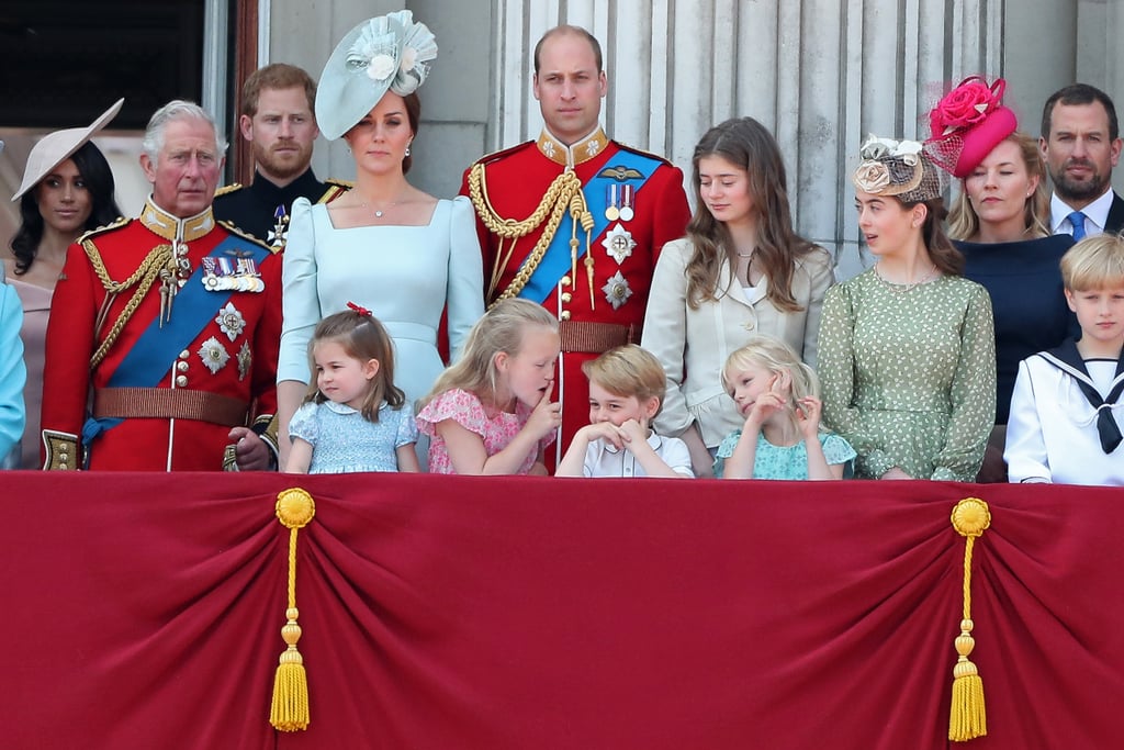 Prince George Princess Charlotte Trooping the Colour 2018