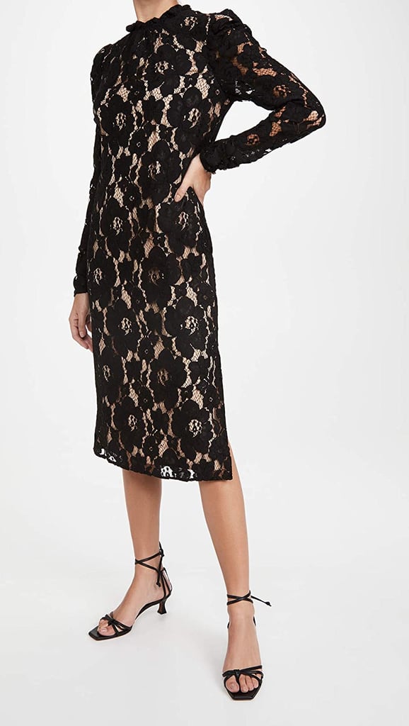 A Lovely Lace Midi Dress