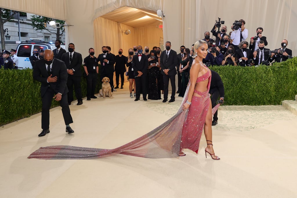 Saweetie Wears Cutout Christian Cowan Dress to Met Gala 2021