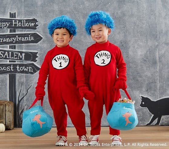 Thing 1 and Thing 2 | The Best Cartoon Character Costumes Around! |  POPSUGAR Family Photo 18