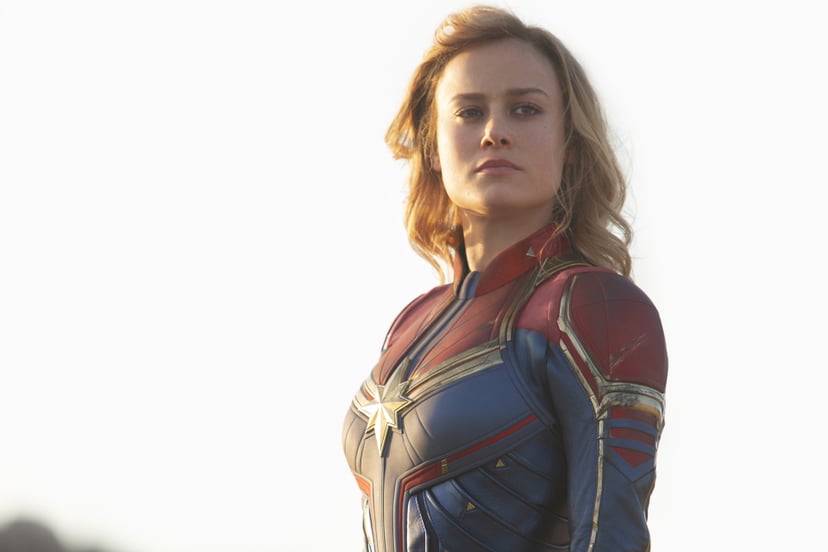 Marvel Studios' CAPTAIN MARVEL..Captain Marvel (Brie Larson)..Photo: Chuck Zlotnick..©Marvel Studios 2019
