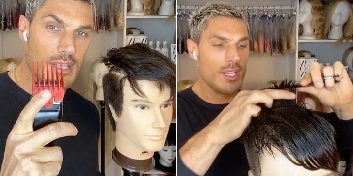 clipping men's hair for beginners