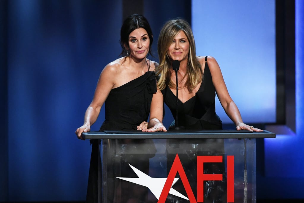 Jennifer Aniston and Courteney Cox at AFI Gala June 2018
