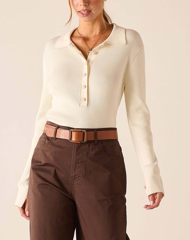 Mersea Voyageur Ludlow Long Sleeve Polo