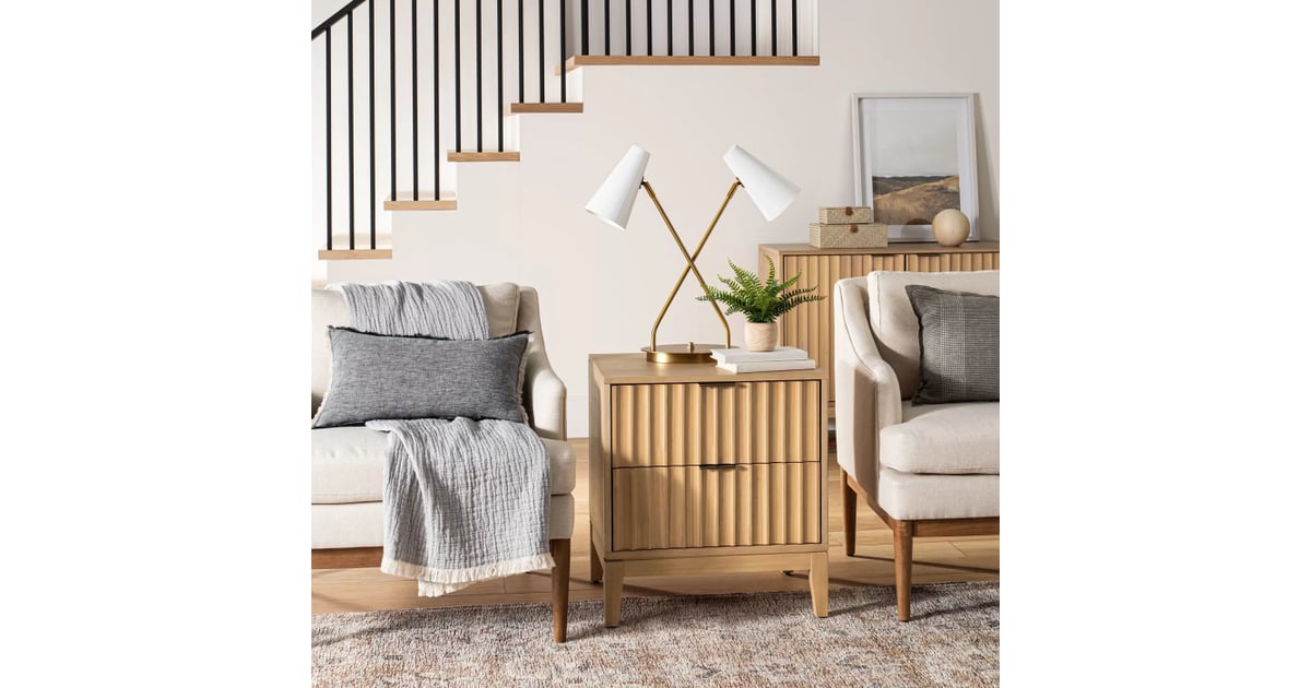 Thousand Oaks Wood Scalloped End Table Shop Studio McGee's Spring