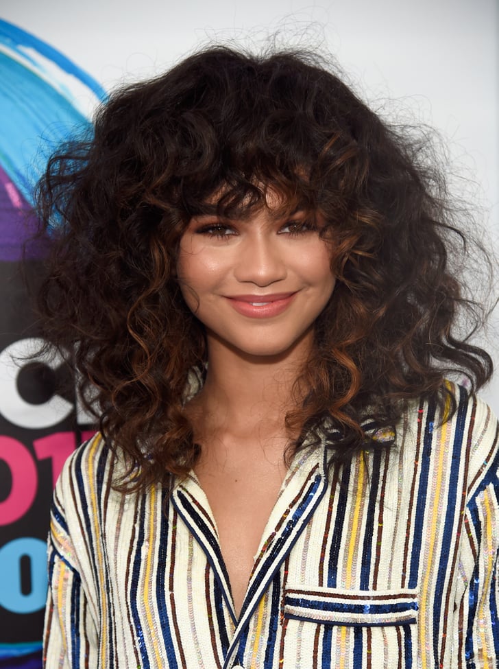 Zendaya Celebrity Hair and Makeup at 2017 Teen Choice Awards