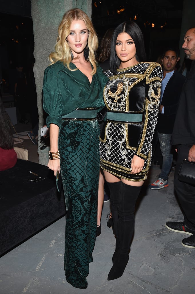 Rosie Huntington-Whiteley and Kylie Jenner Showed Their #Balmaination Support