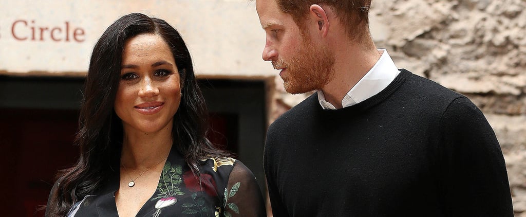 Meghan Markle Oscar de la Renta Animal Dress