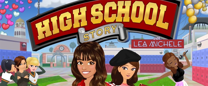 Lea Michele Launches High School Story App Update