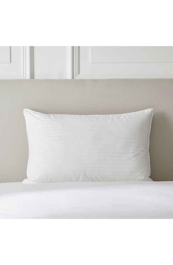 The White Company Firm Hungarian Goose Down & Feather Pillow Best Pillows 2020 POPSUGAR Home
