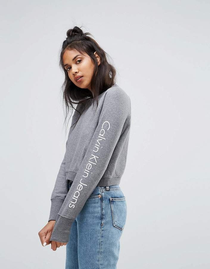 Calvin Klein Jeans Cropped Tracksuit