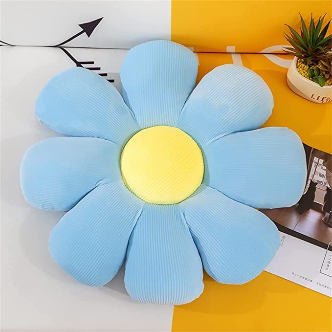A Fun Pillow: Uewidiod Flower-Shaped Pillow Cushion