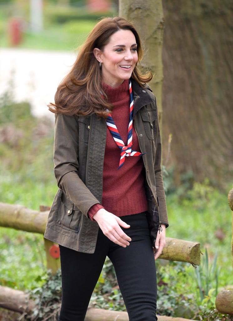 Kate Middleton's J.Crew Sweater For Scouts Visit March 2019