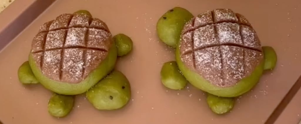 How to Make Japanese Melonpan Turtle Bread | TikTok Recipe