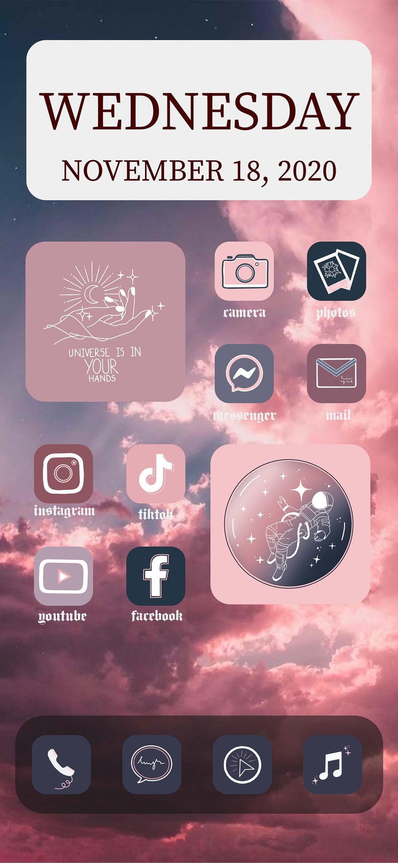 Astrological TikTok App Icon Pack