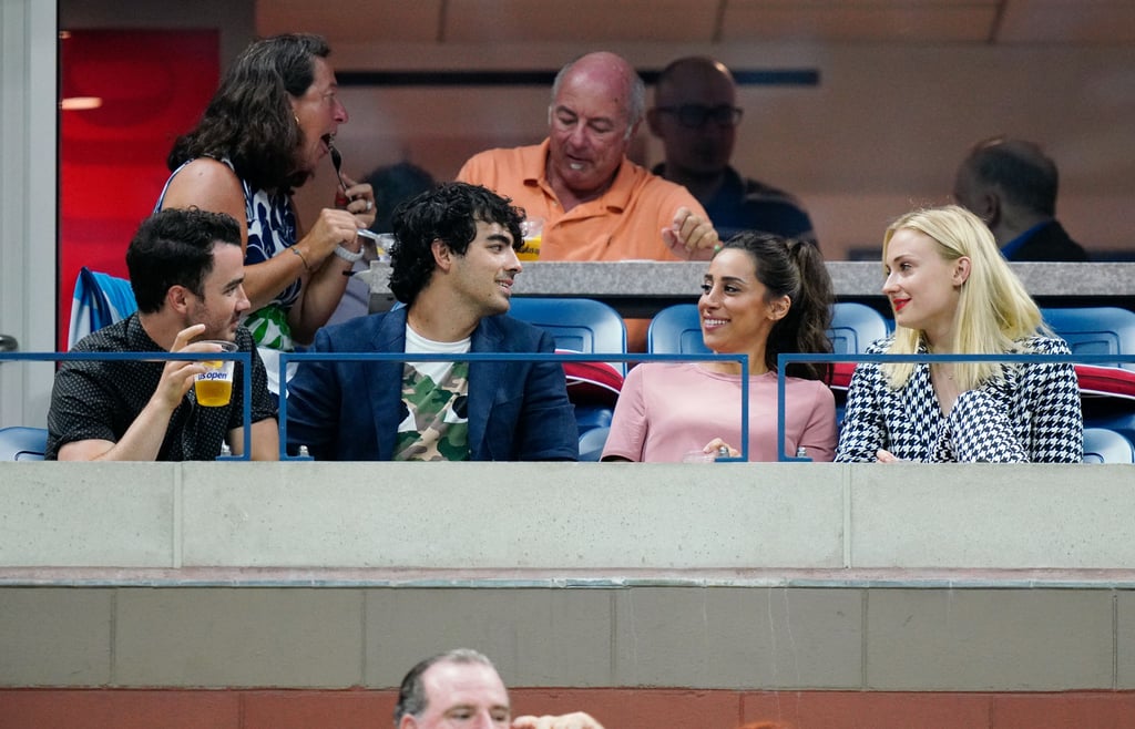 Sophie Turner and Joe Jonas at the US Open September 2018