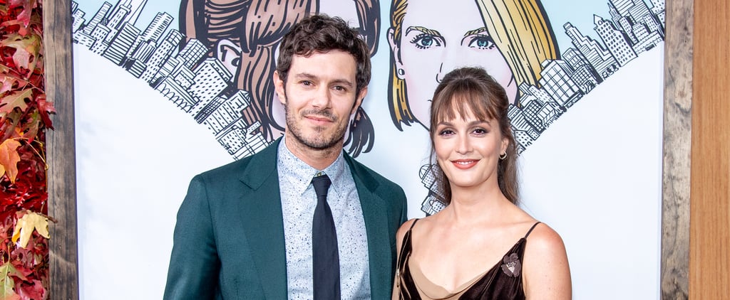 Adam Brody and Leighton Meester at Fleishman Premiere