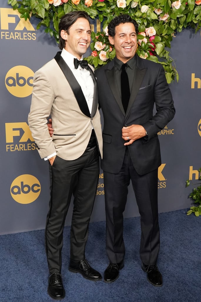 Milo Ventimiglia and Jon Huertas at the 2019 Emmys