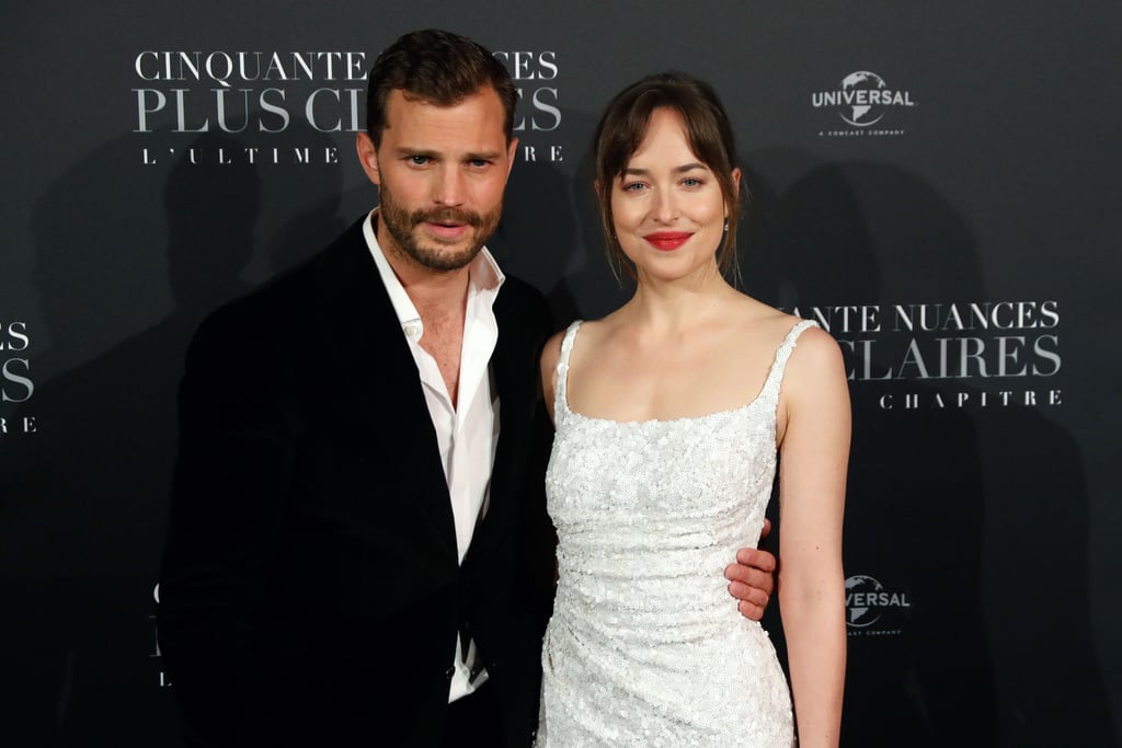 Dakota Johnson And Jamie Dornan Fifty Shades Freed Premieres Popsugar Celebrity Uk 