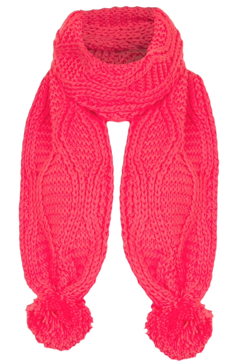 Topshop Pink Scarf