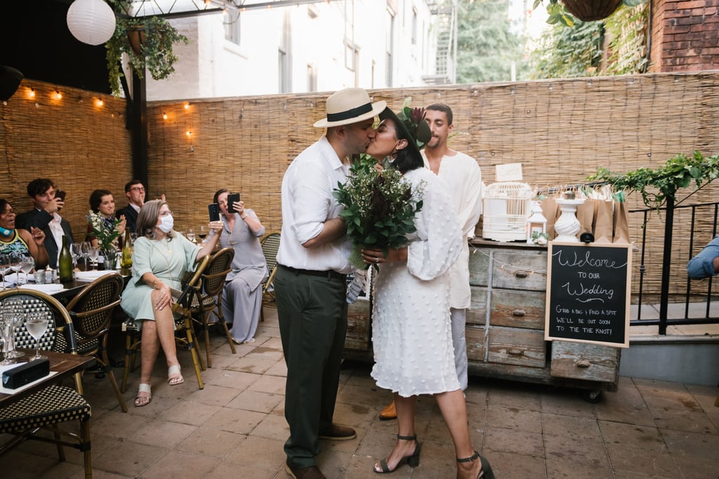 Stylish DIY Outdoor Restaurant Microwedding